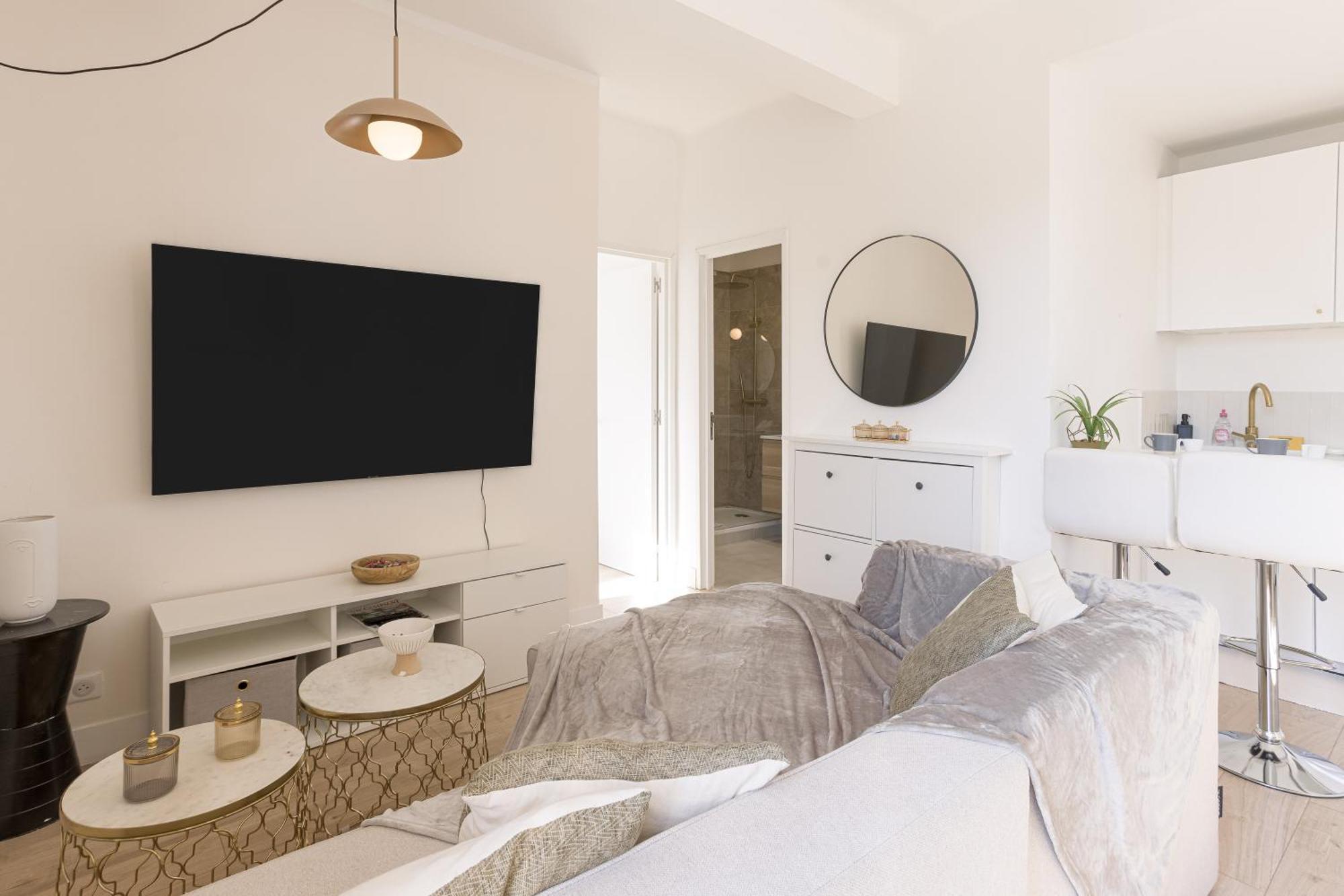 Appartement Asteria - Cosy, Moderne, Clim, 15mn Palais&plages