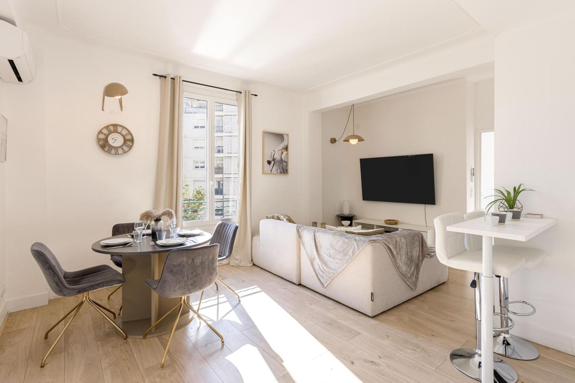 Asteria - Cosy, Moderne, Clim, 15mn Palais&plages Appartement
